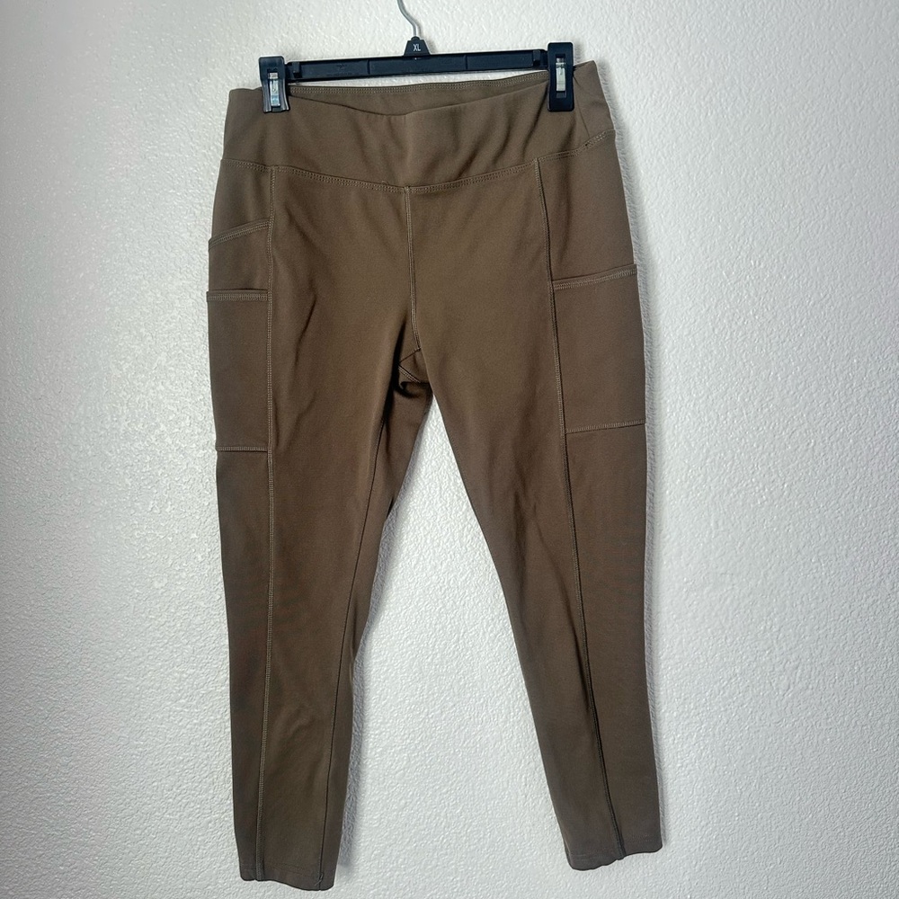 Carhartt Leggings Women’s M Green Fitted Slim Leg Pants